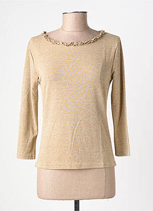 Top manches longues manches longues beige EGO femme