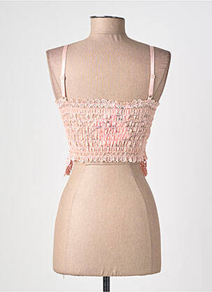 Top manches bretelles ajustables fines bretelles rose PATRICIA FORGEAL femme
