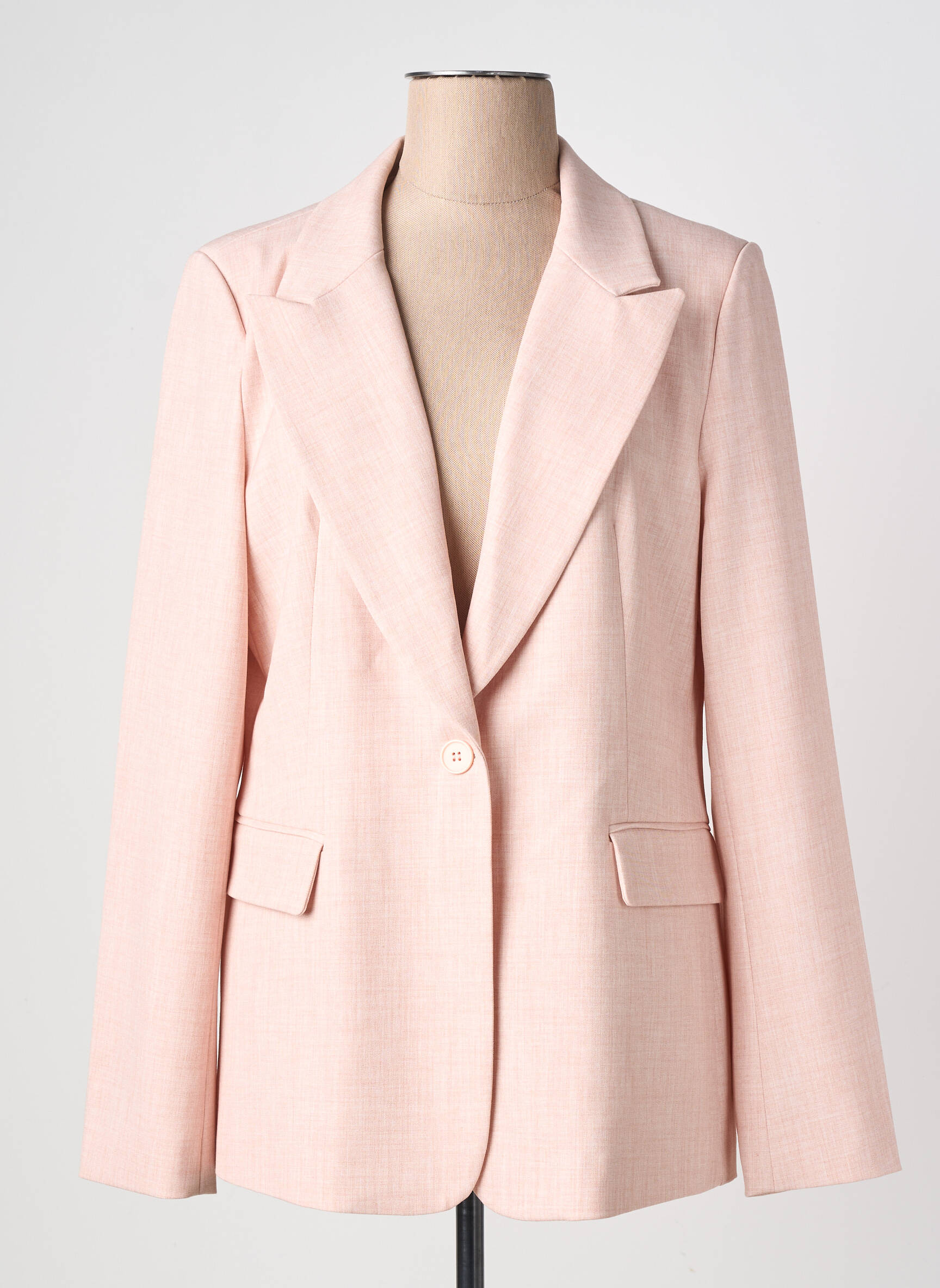 Blazer poches rose ATTENTIF femme