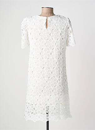Robe courte manches courtes manches courtes beige IT HIPPIE femme