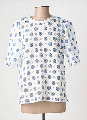 Top manches courtes manches courtes bleu IT HIPPIE femme