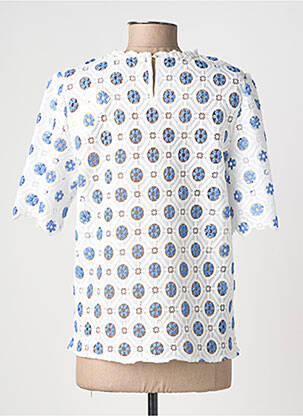 Top manches courtes manches courtes bleu IT HIPPIE femme