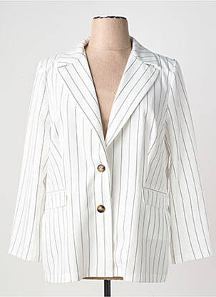 Blazer poches blanc HALOGENE femme