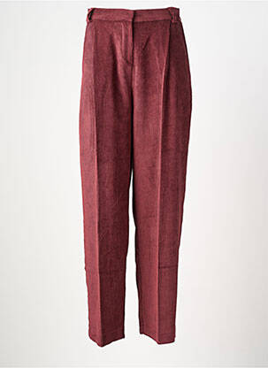 Pantalon slim poches marron MARYLEY femme