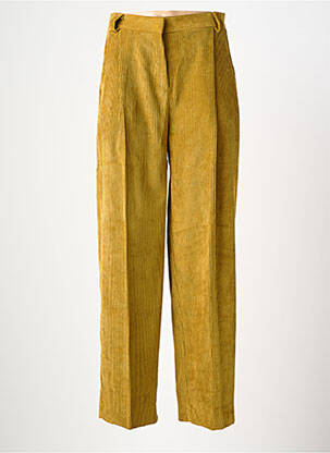 Pantalon slim poches jaune MARYLEY femme