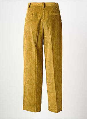 Pantalon slim poches jaune MARYLEY femme