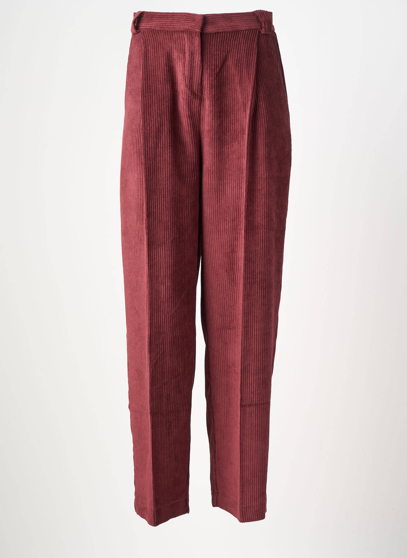 Pantalon slim poches marron MARYLEY femme