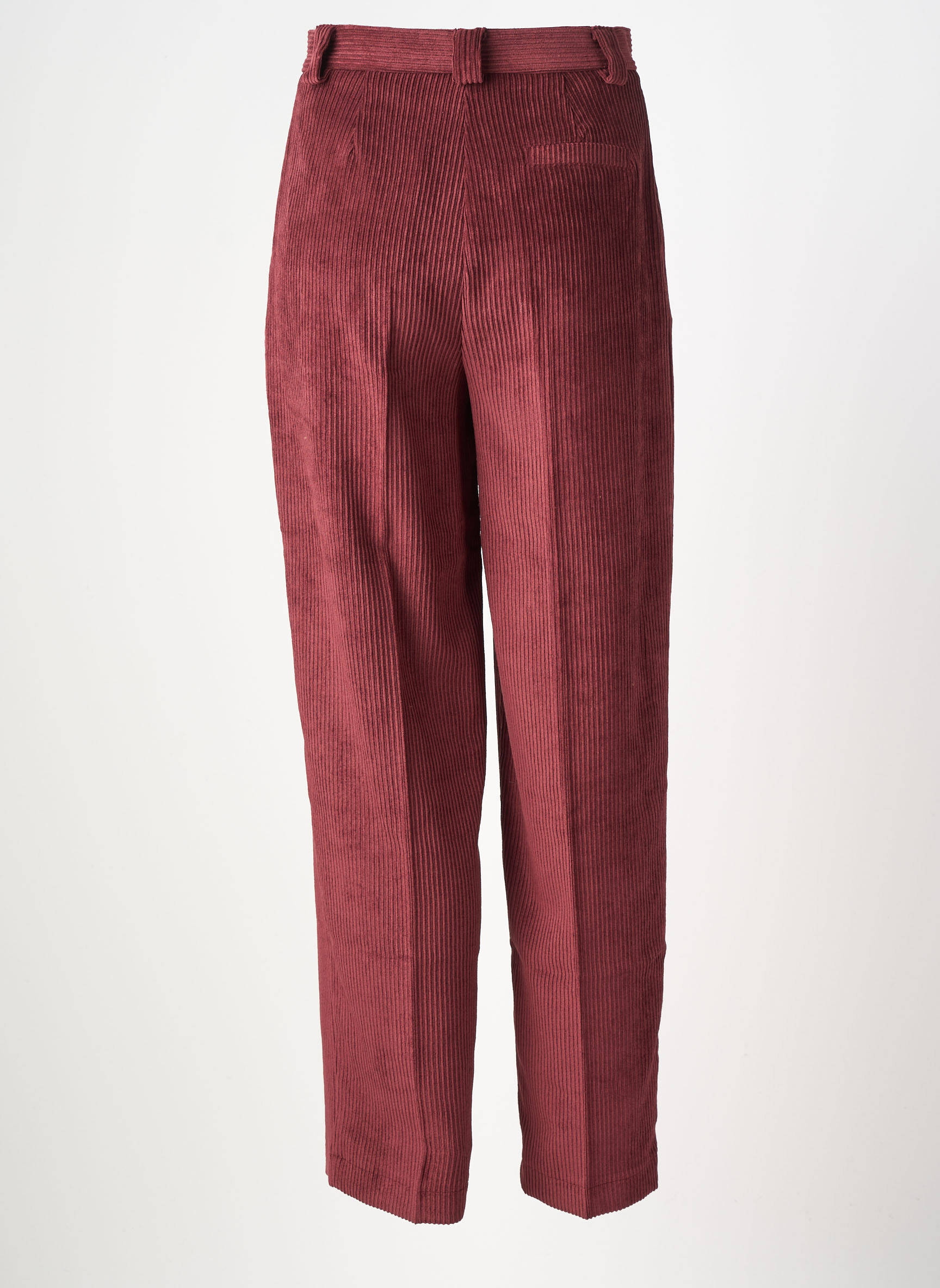 Pantalon slim poches marron MARYLEY femme