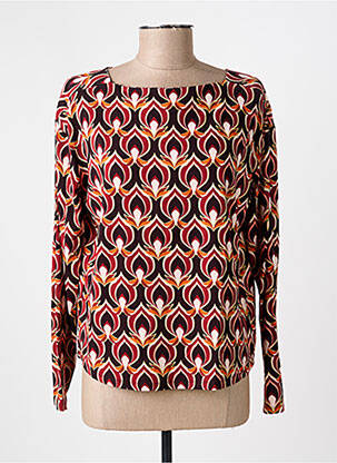 T-shirt manches longues manches longues rouge SURKANA femme