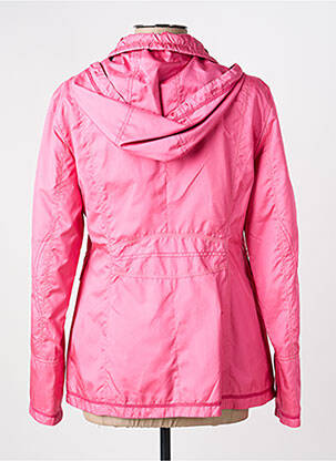 Coupe-vent manches longues a capuche rose CONCEPT K femme