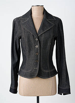 Blazer poches noir FEMMES JE VOUS AIME femme