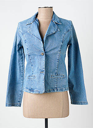 Blazer poches bleu C17 femme