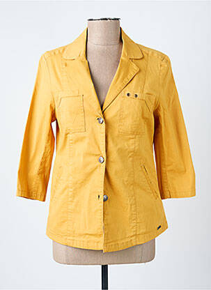Blazer poches jaune AGATHE & LOUISE femme