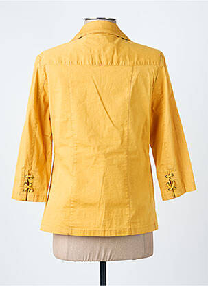Blazer poches jaune AGATHE & LOUISE femme