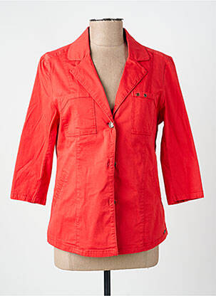 Blazer poches rouge AGATHE & LOUISE femme