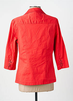 Blazer poches rouge AGATHE & LOUISE femme