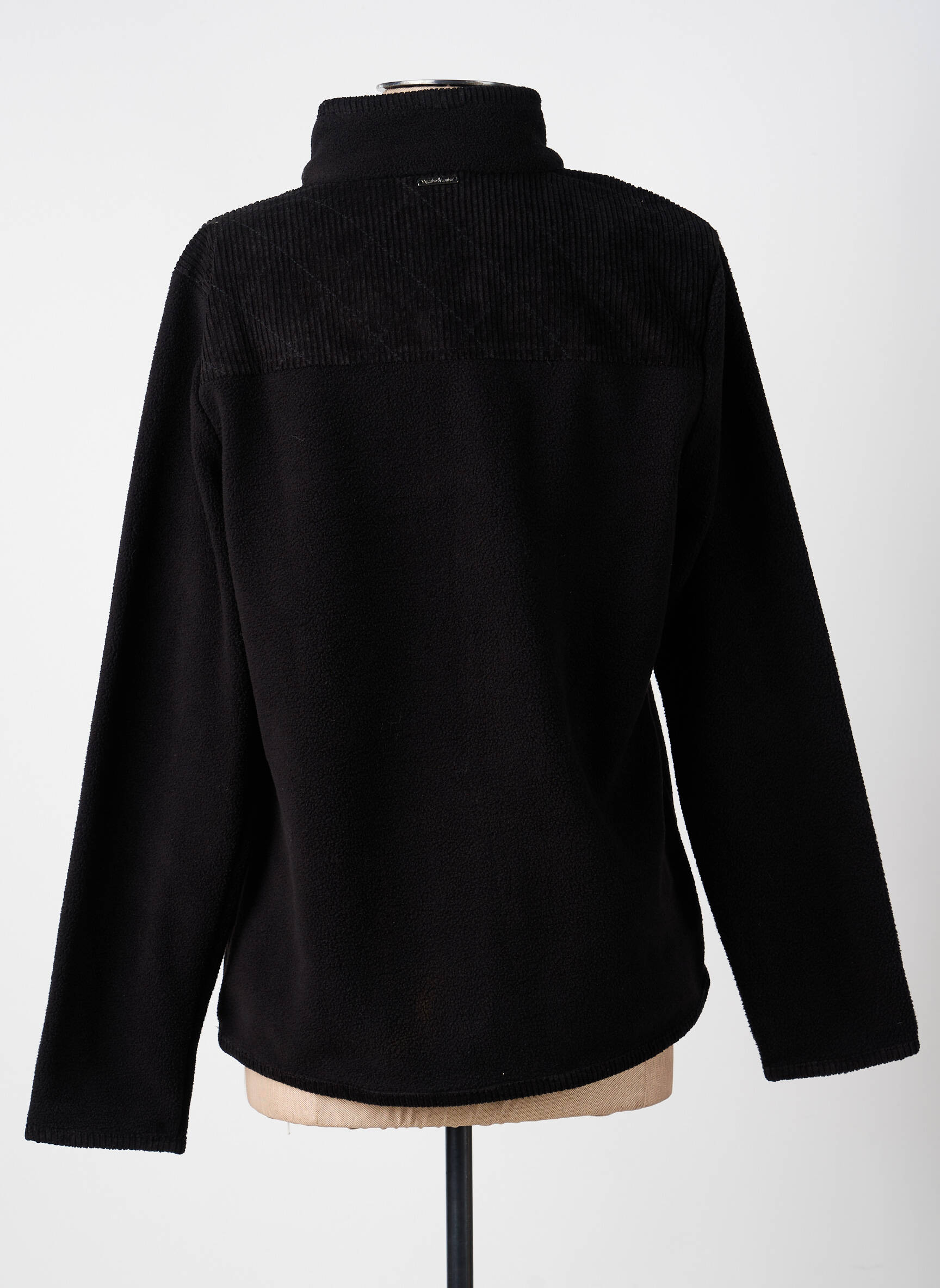 Polaire stretch noir AGATHE & LOUISE femme