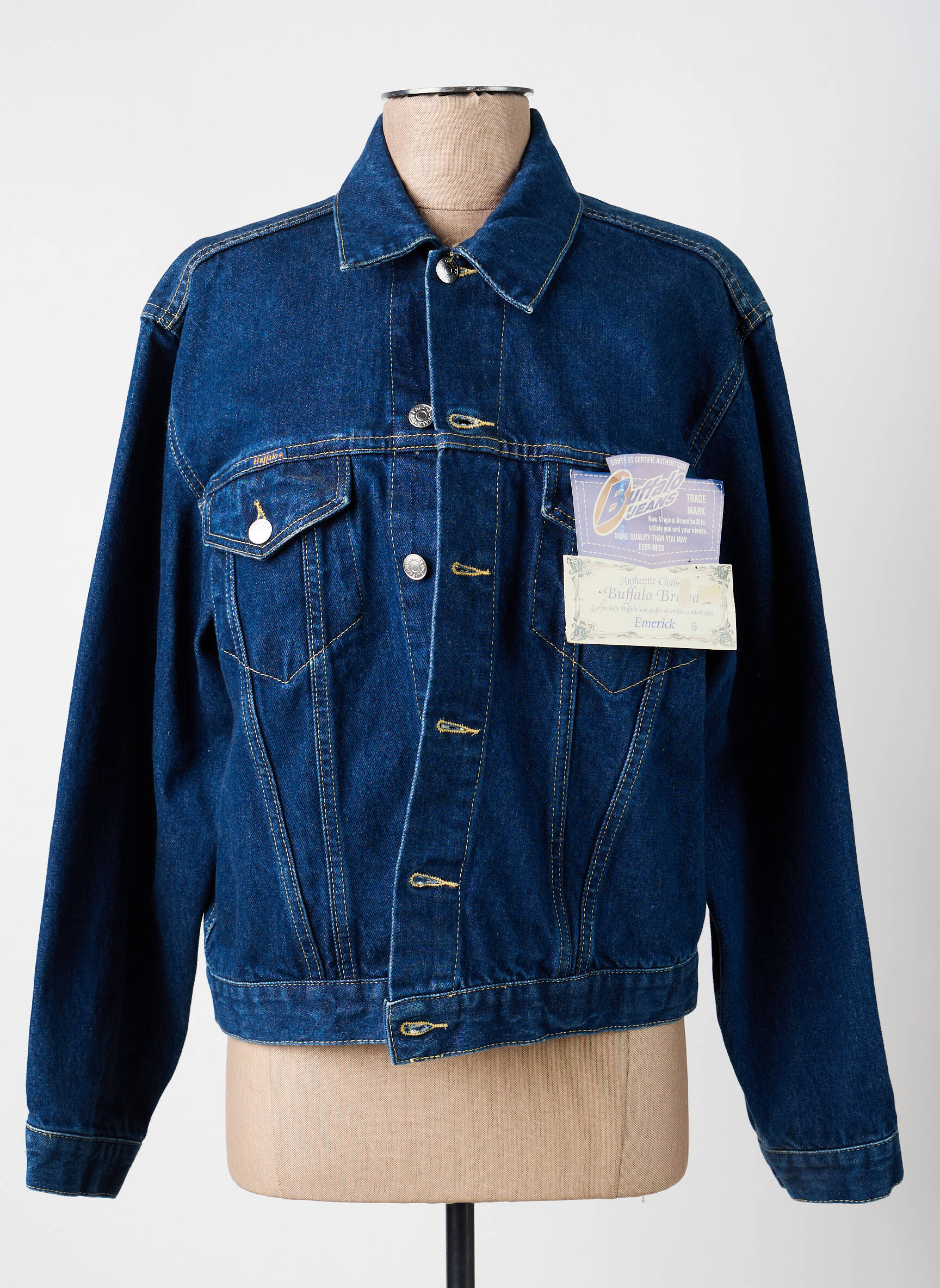 Veste casual poches bleu BUFFALO femme