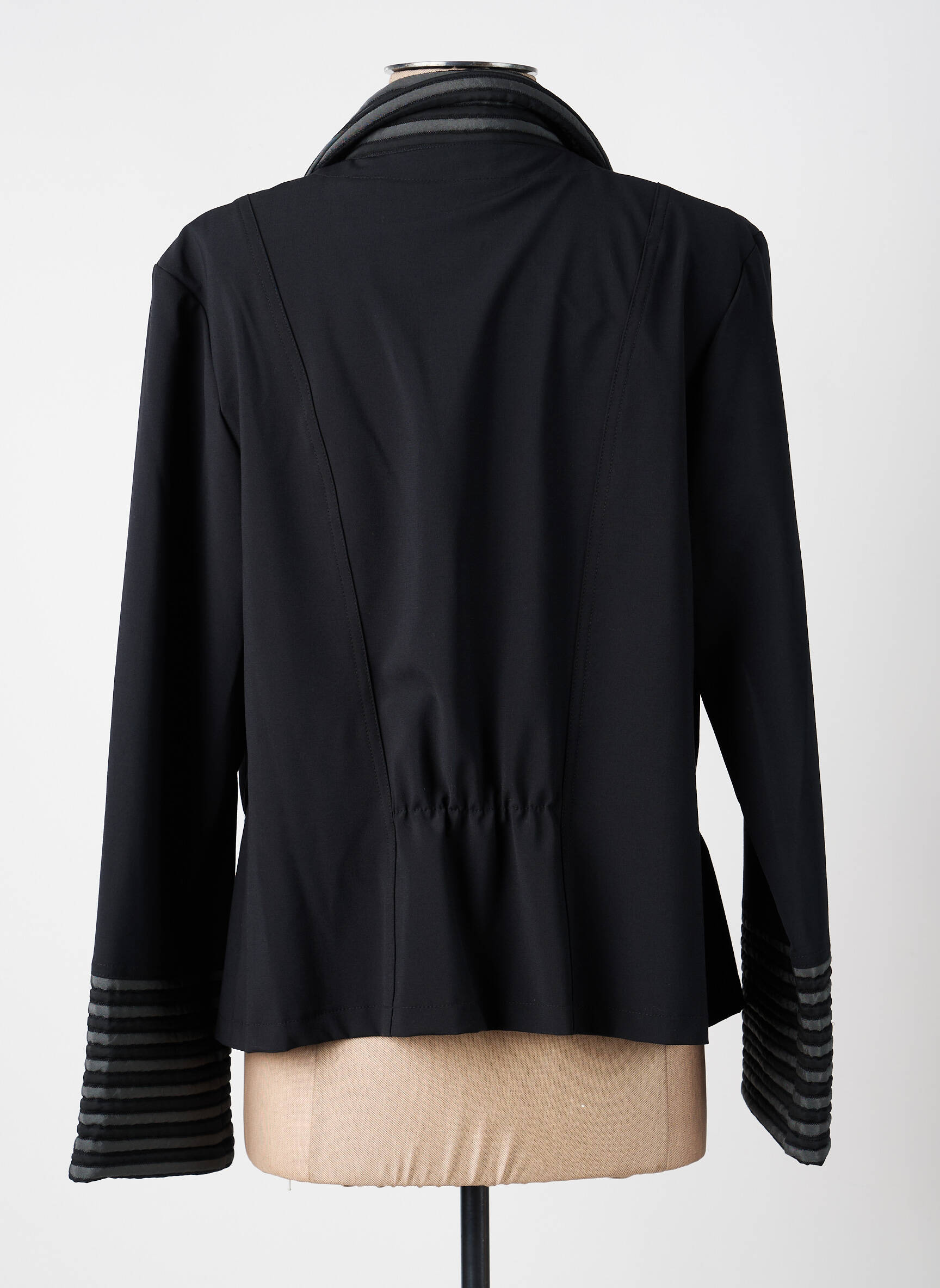Veste casual coupe cintrée noir ROSA ROSAM femme