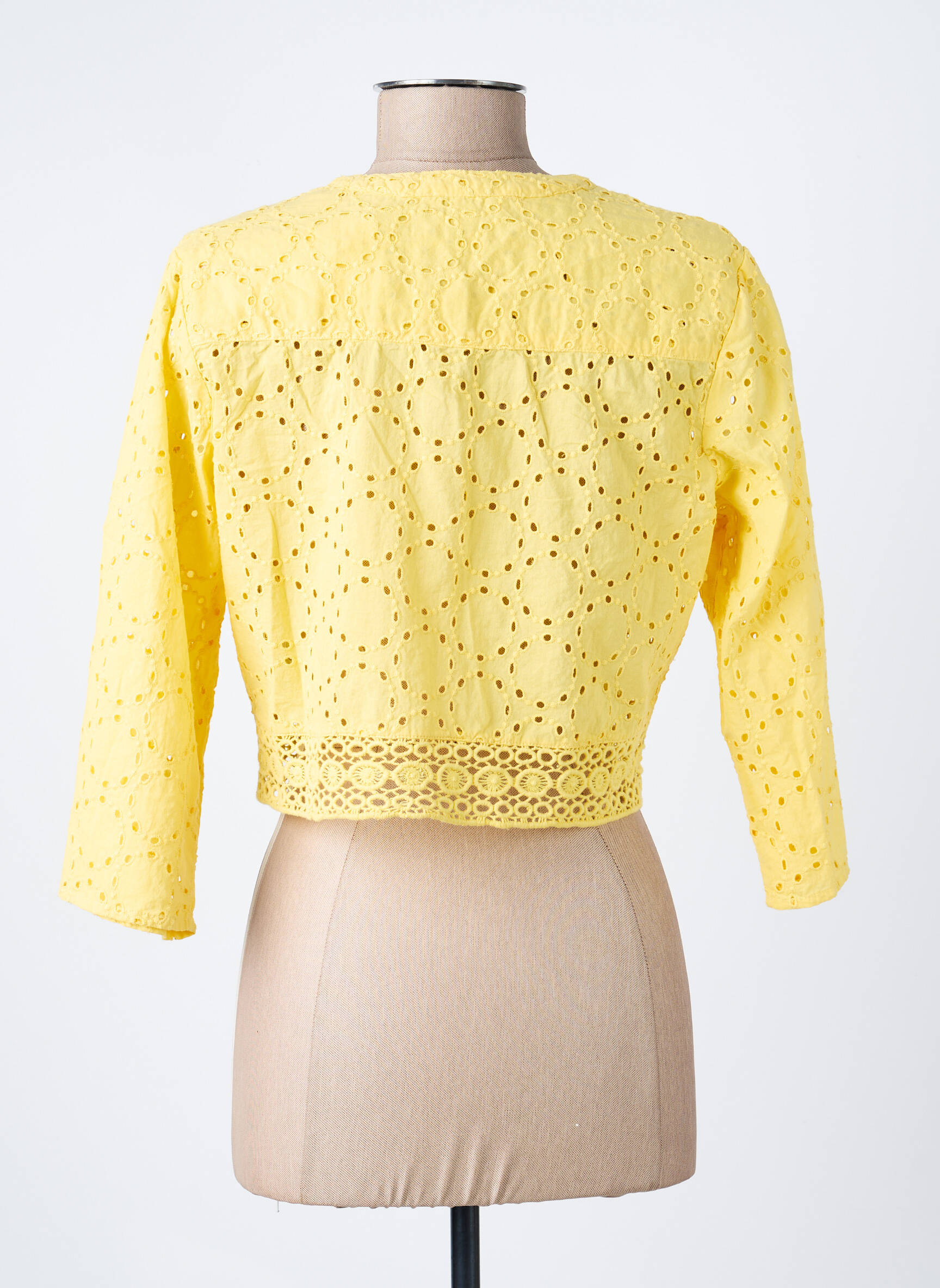 Boléro légère et transparente jaune AGATHE & LOUISE femme