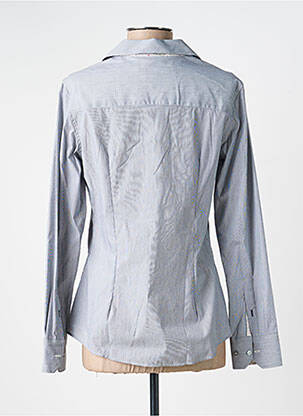 Chemisier coupe cintrée manches longues gris BARILOCHE femme