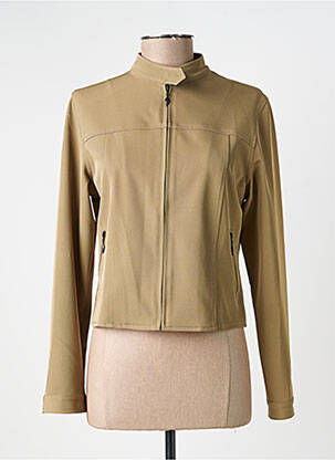 Veste casual poches vert LA GAZZETTA femme