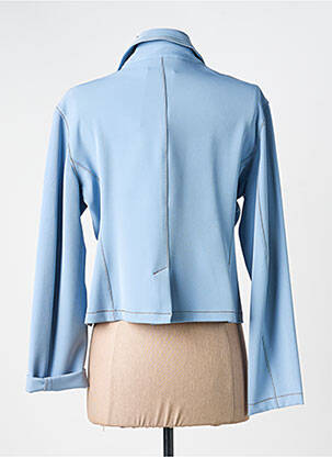 Veste casual poches bleu BAI AMOUR femme