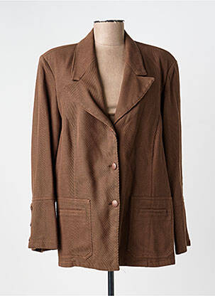 Blazer poches marron ROSA ROSAM femme