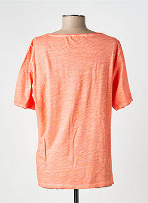 T-shirt stretch manches courtes rose CONCEPT K femme