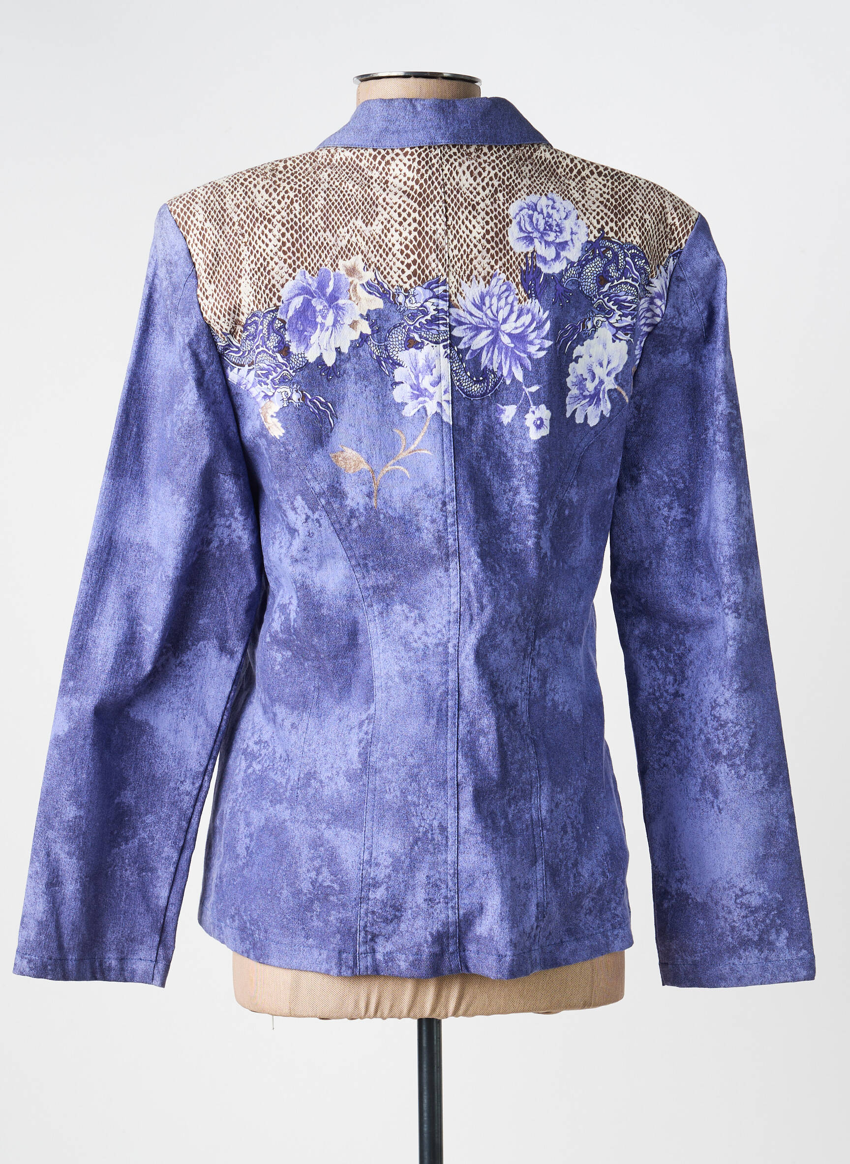 Blazer poches violet ROSA ROSAM femme