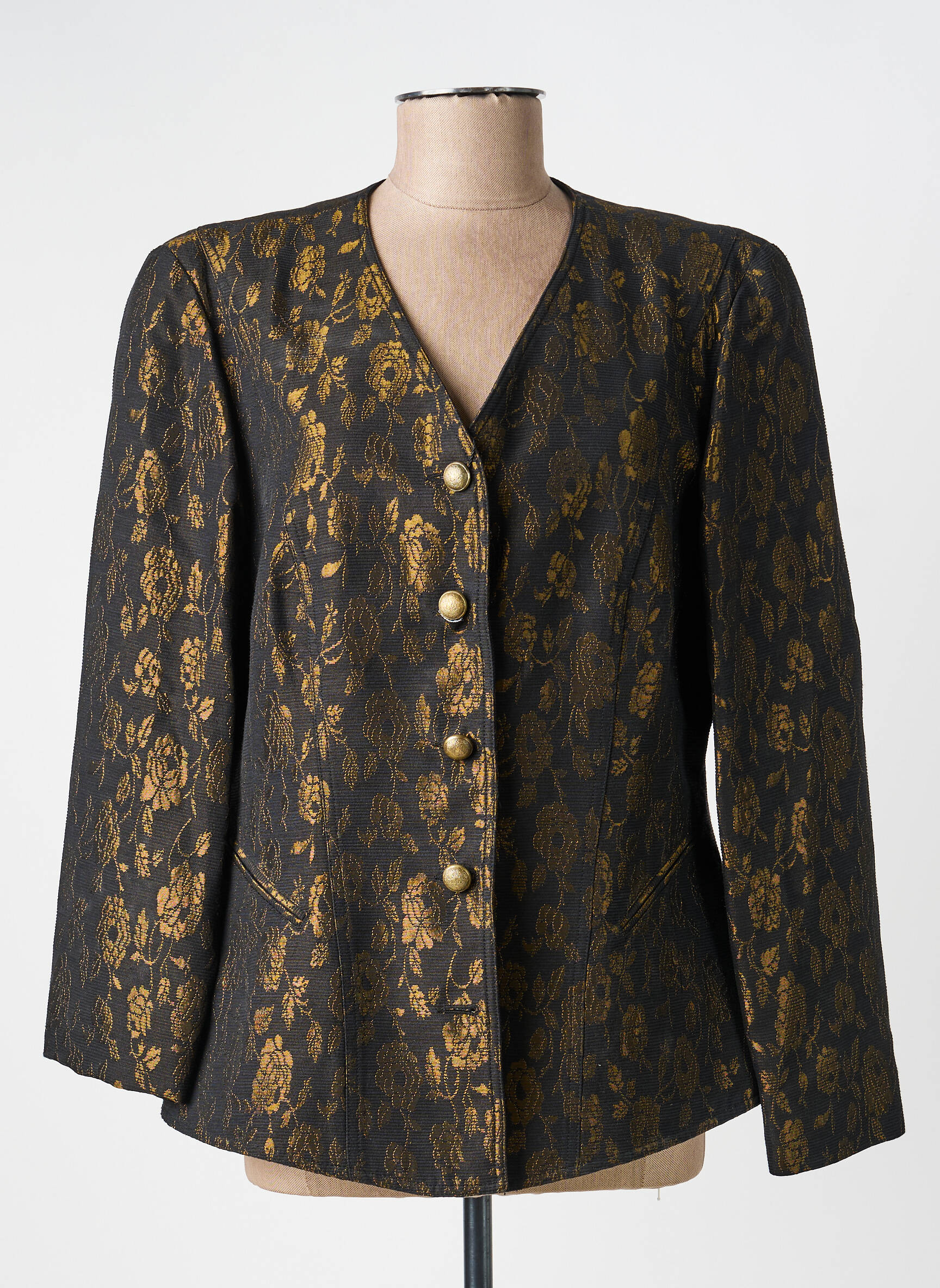 Veste casual poches noir ROSA ROSAM femme