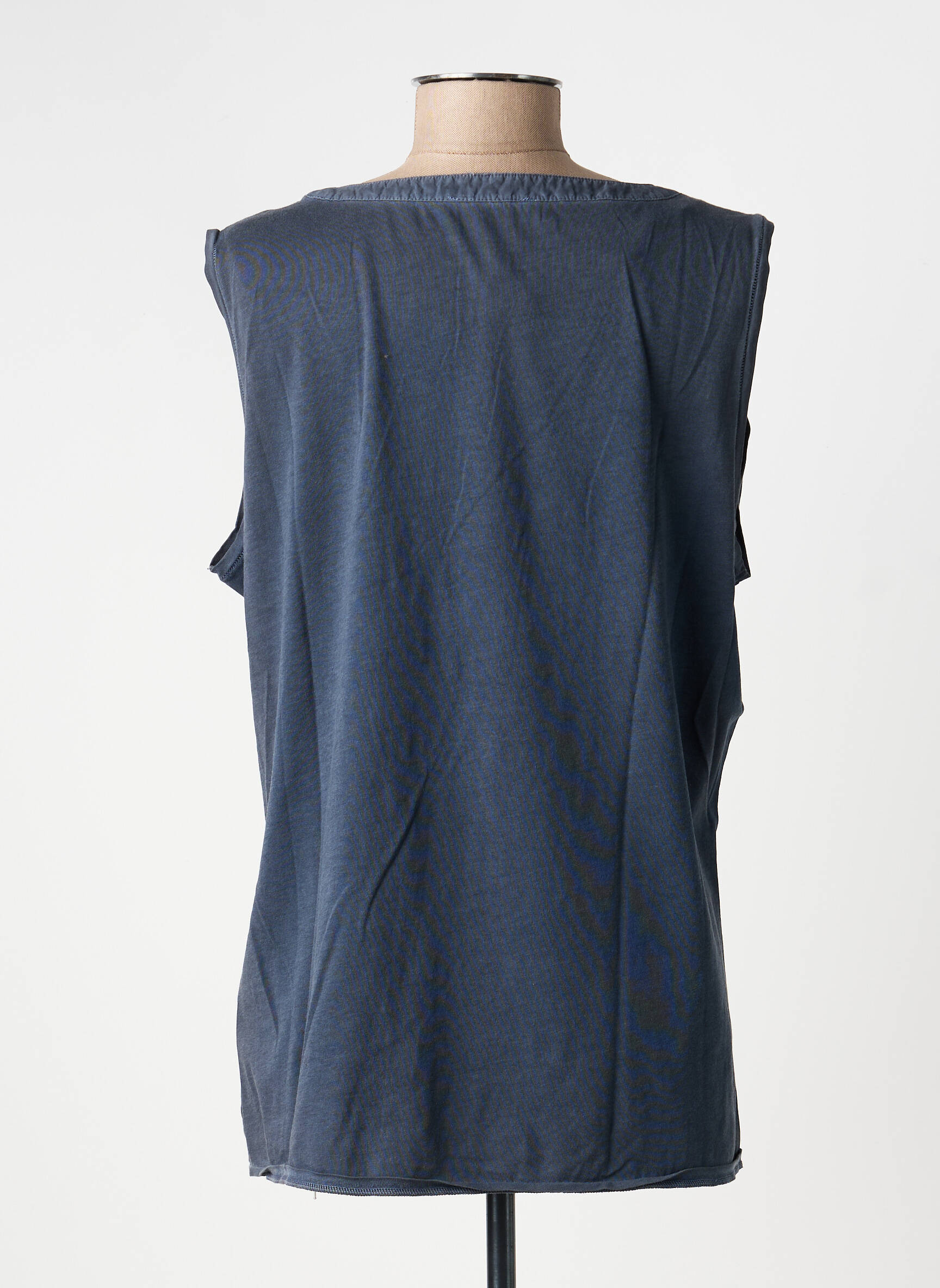 Débardeur stretch sans manche gris CONCEPT K femme