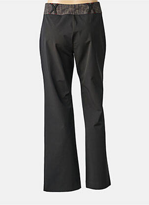 Pantalon droit stretch taille normale noir FELINO femme