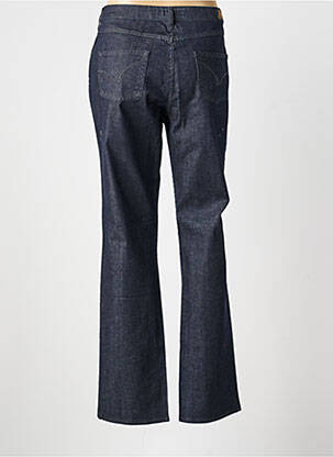 Jeans coupe droite stretch taille normale bleu KANOPE femme
