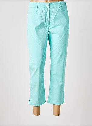 Pantalon 7/8 stretch taille normale bleu CONCEPT K femme