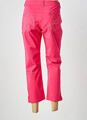 Pantalon 7/8 stretch taille normale rose CONCEPT K femme