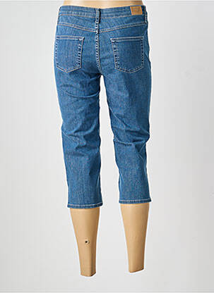 Pantacourt stretch taille normale bleu KANOPE femme