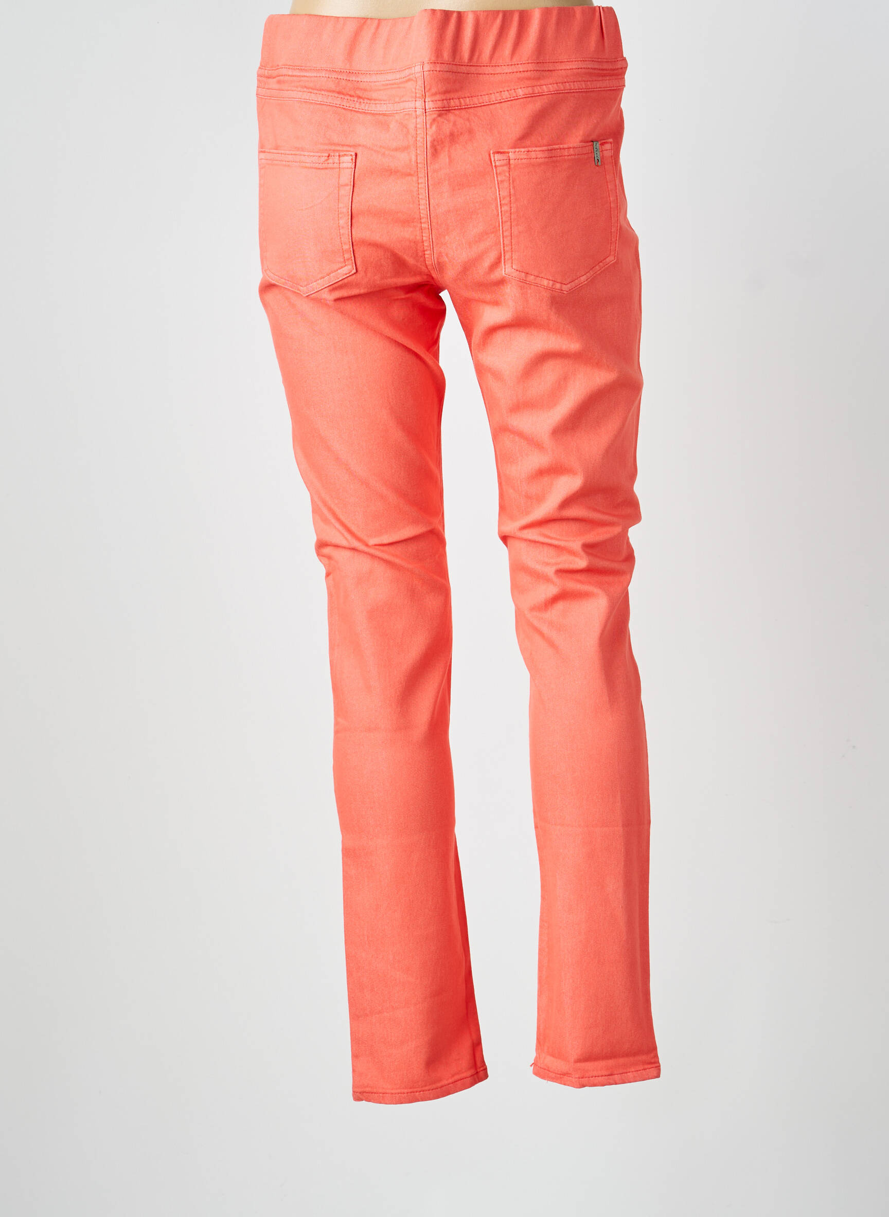 Jegging stretch taille normale orange KANOPE femme