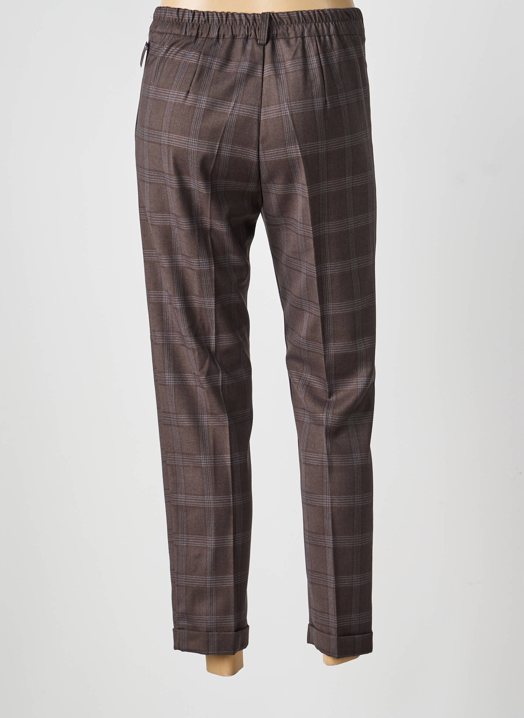 Pantalon 7/8 stretch taille normale gris DIABLESS femme