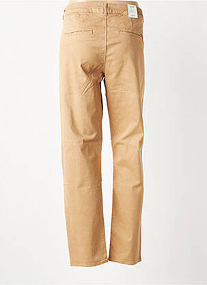 Pantalon chino stretch taille normale beige KANOPE femme