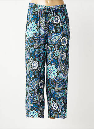 Pantalon large poches taille normale bleu AGATHE & LOUISE femme