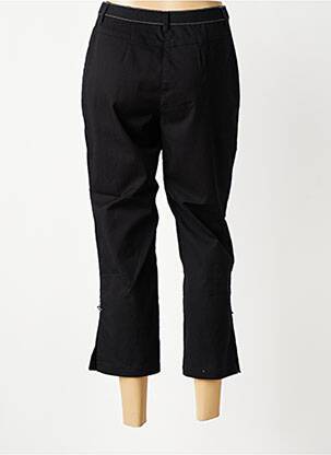 Pantacourt stretch taille normale noir JAC JAC femme