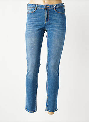 Jeans coupe slim stretch taille normale bleu KANOPE femme