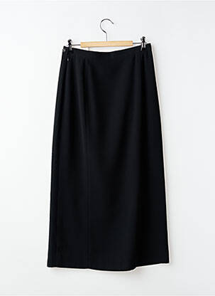 Jupe longue coupe droite noir PARIS femme