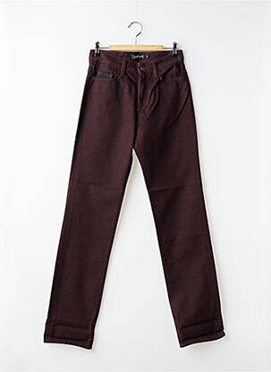 Jeans coupe slim stretch taille normale violet KANOPE femme