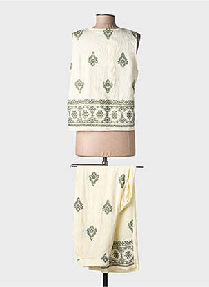 Ensemble pantalon poches beige J&H FASHION femme