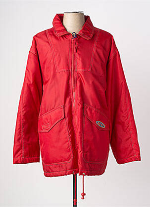 Parka manches longues sans capuche rouge C17 homme