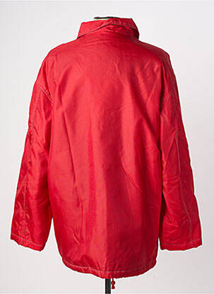 Parka manches longues sans capuche rouge C17 homme