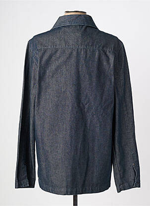 Veste casual fermeture boutonnée sur le devant noir C17 homme