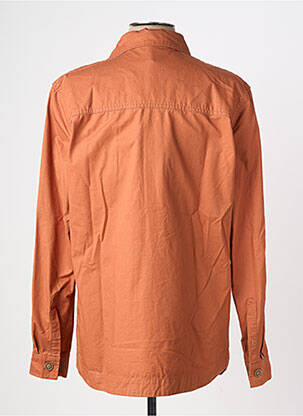 Veste casual fermeture boutonnée sur le devant orange CASUAL SPIRIT homme